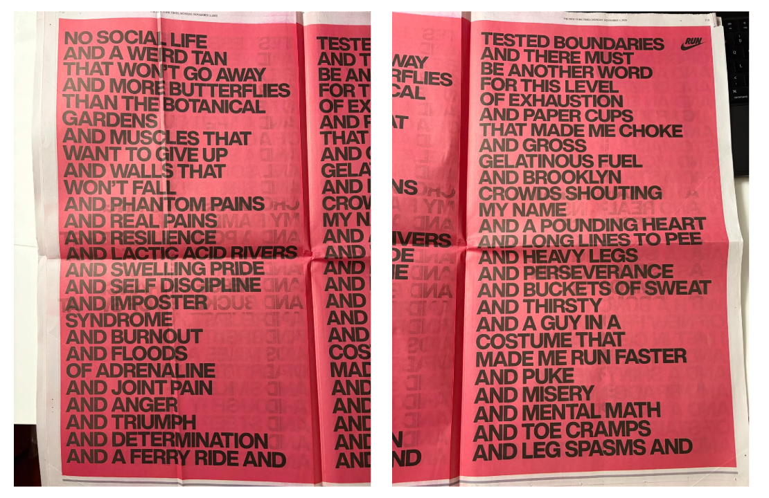 Nike 6 page advert 2 of 3.