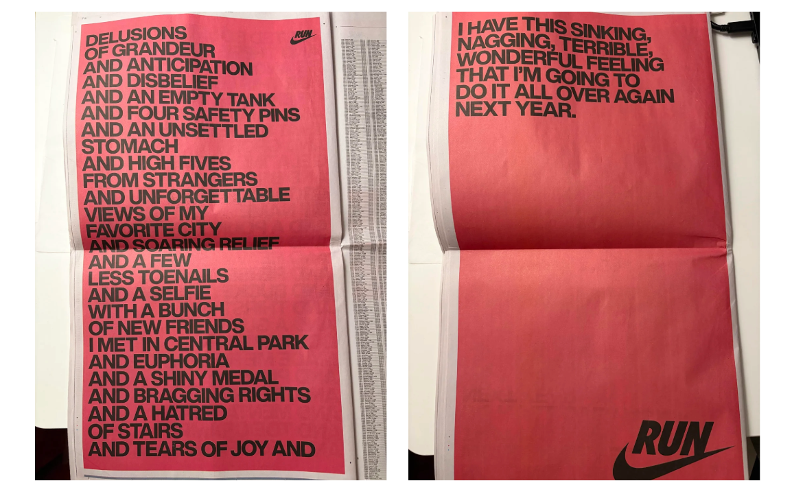 Nike 6 page advert 3 of 3.