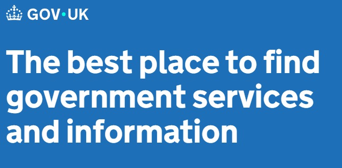 Goverenment Website Logo 'The best place to find government services and information'.