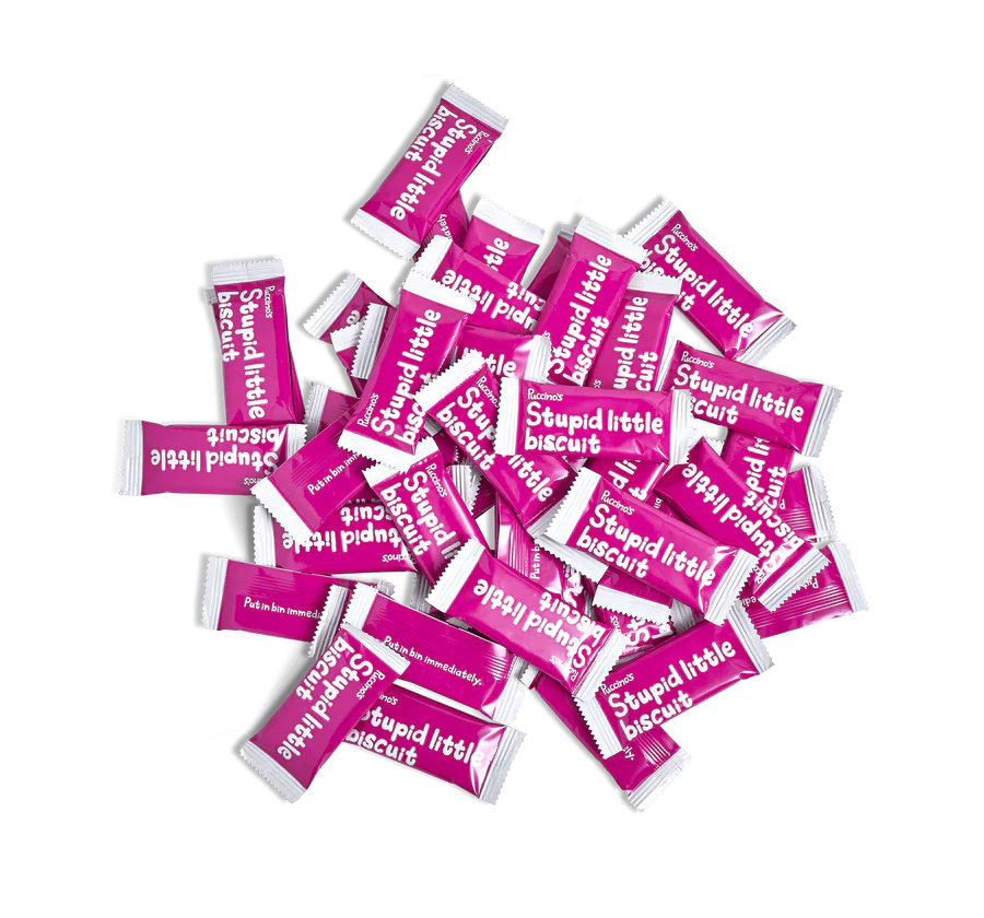 Puccino's 'stupid little biscuit'.